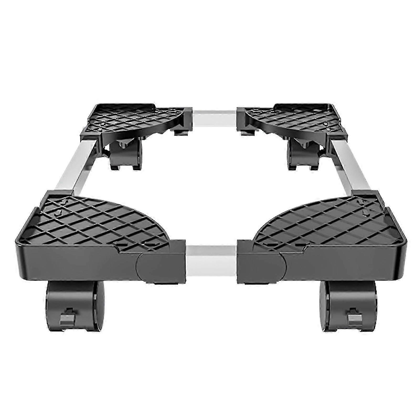 Computer Case Stand Stretchable Adjustable Efficient Heat Dissipation with Caster Wheels Mobile Rolling Computer Tower Stand Computer Accessories