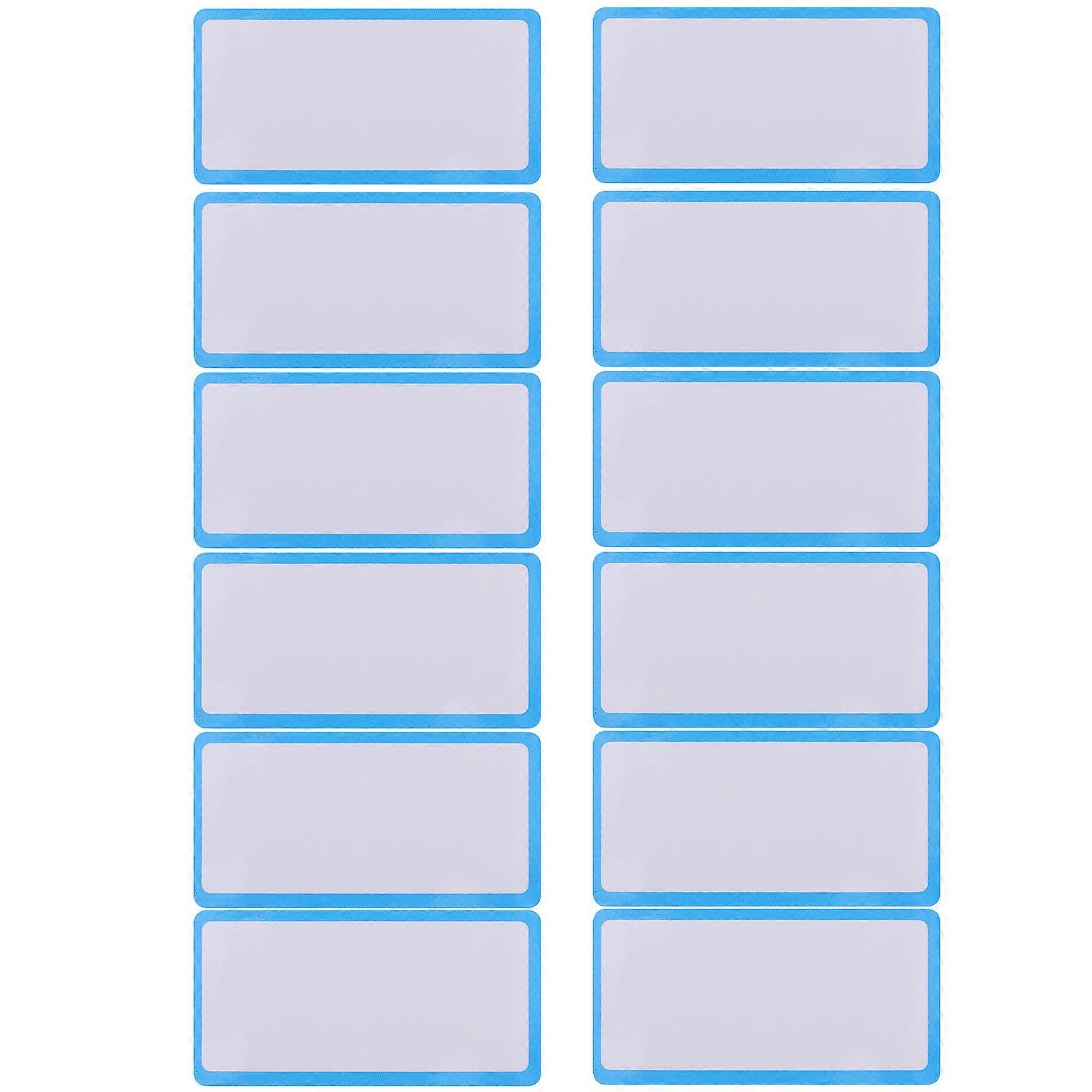 12pcs Magnetic Dry Erase Labels – Blank Name Tags for Classroom, Office & Retail – Easy , Modern Design for Organization