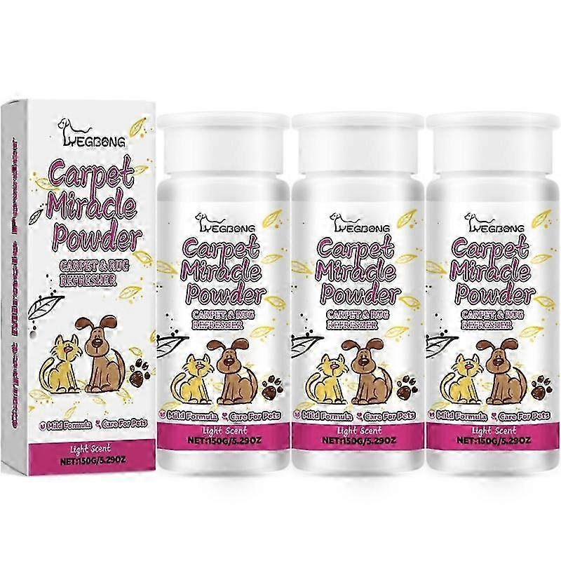 Χαλί σκόνη Miracle-Carpet Cleaner, βιοδιασπώμενο μη τοξικό αποσμητικό