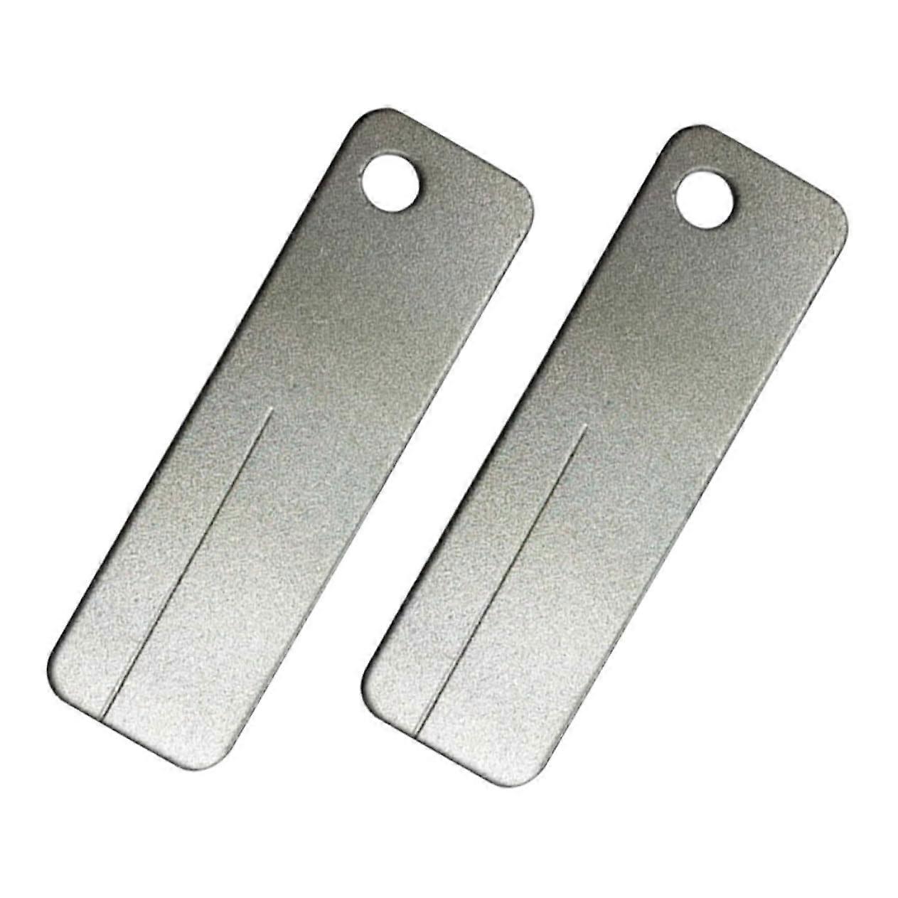 Diamond Grinding Stone Milling Cutter - 2 Pack Portable Whetstone Sharpening Tools for Precision Grinding and Tool Sharpening