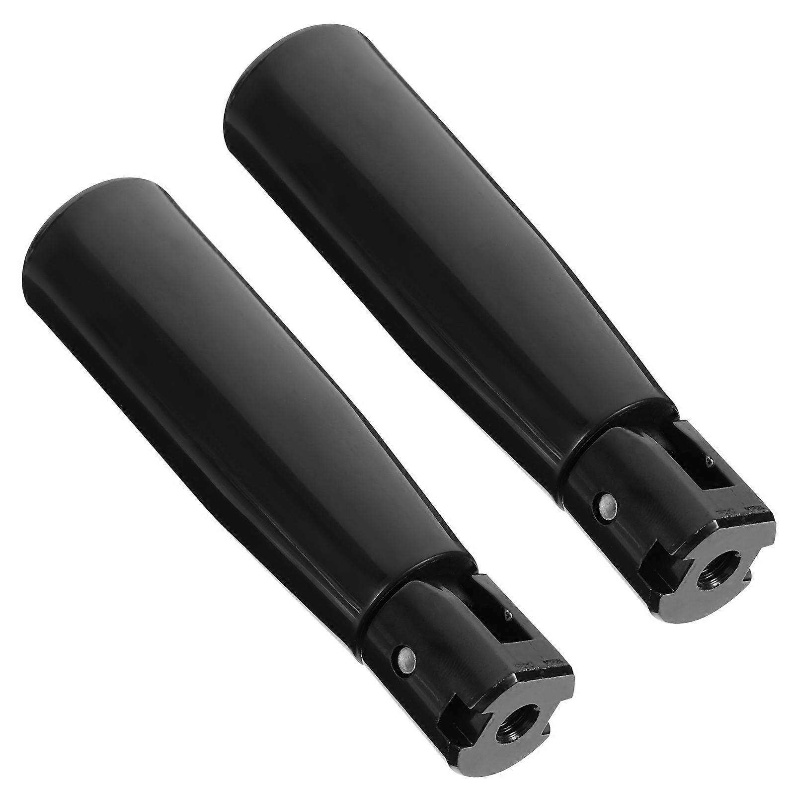 2pcs Foldable Milling Machine Grip Handles with Revolving Knob – Universal Replacement for Lathe and Milling Equipment, Easy Installation