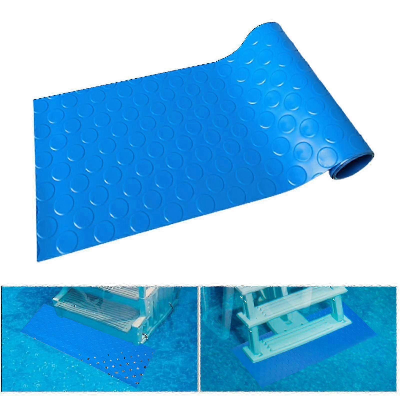 Swimming Pool Ladder Mat-9*35.4in Non-slip Pool Step Pad-medium Swimming Pool Mat Safety Liner For Swimming Pool Liner And Stairs Protective G 2025