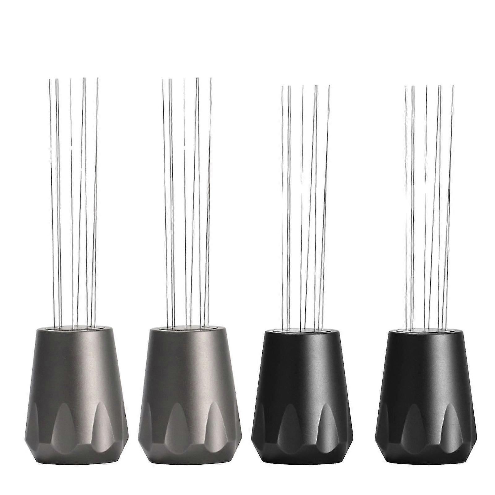4x distributeur de café en acier inoxydable Tamper Outils d’espresso pour café de cuisine