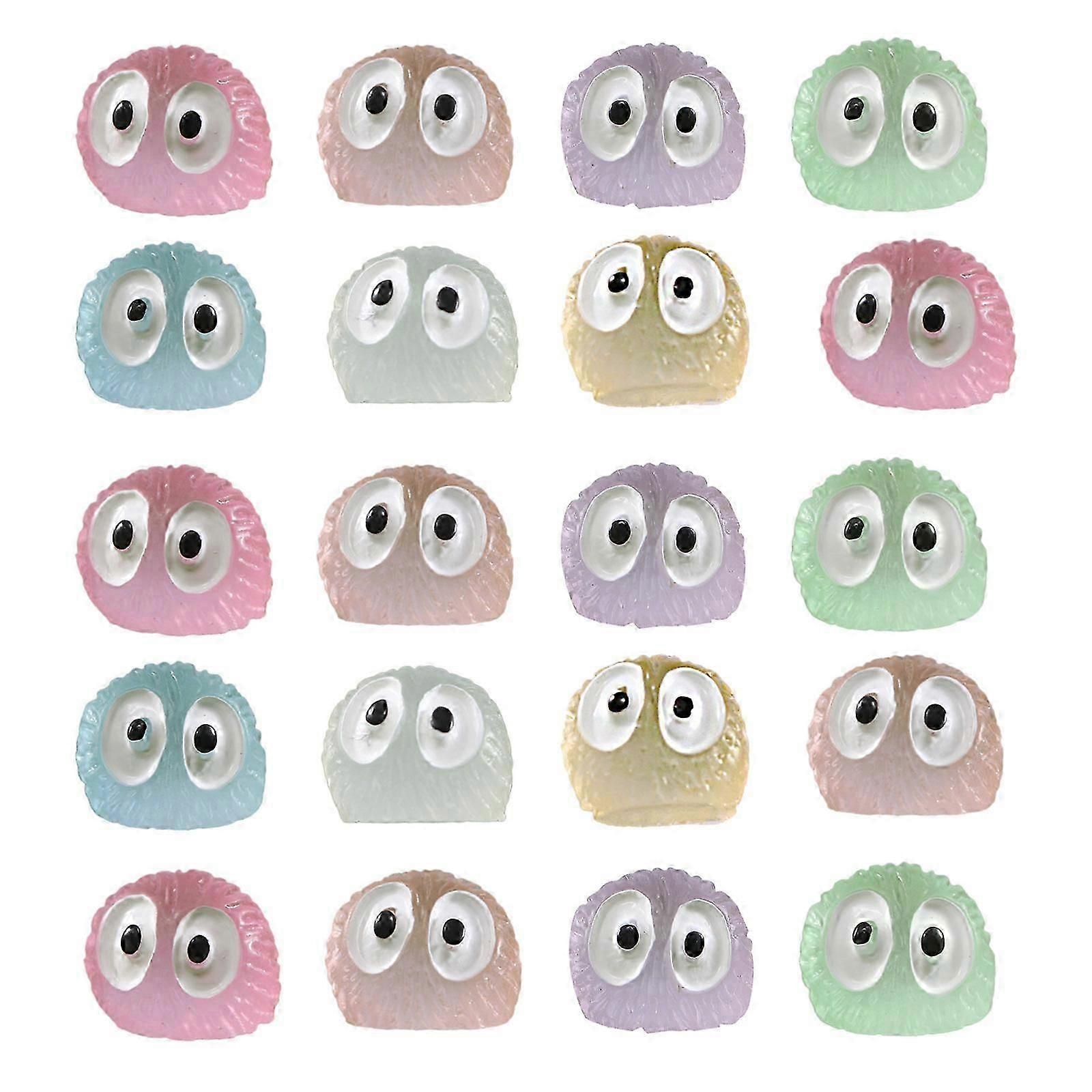 Eye catching Resin made Glow in the Dark Ball Dust Statues Create a Magical Feel in Your Garden Great for Planters Car