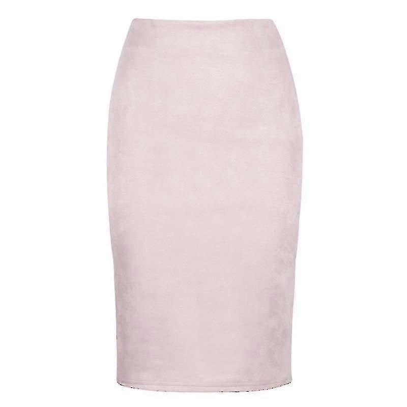 High Waist Midi Pencil Skirt