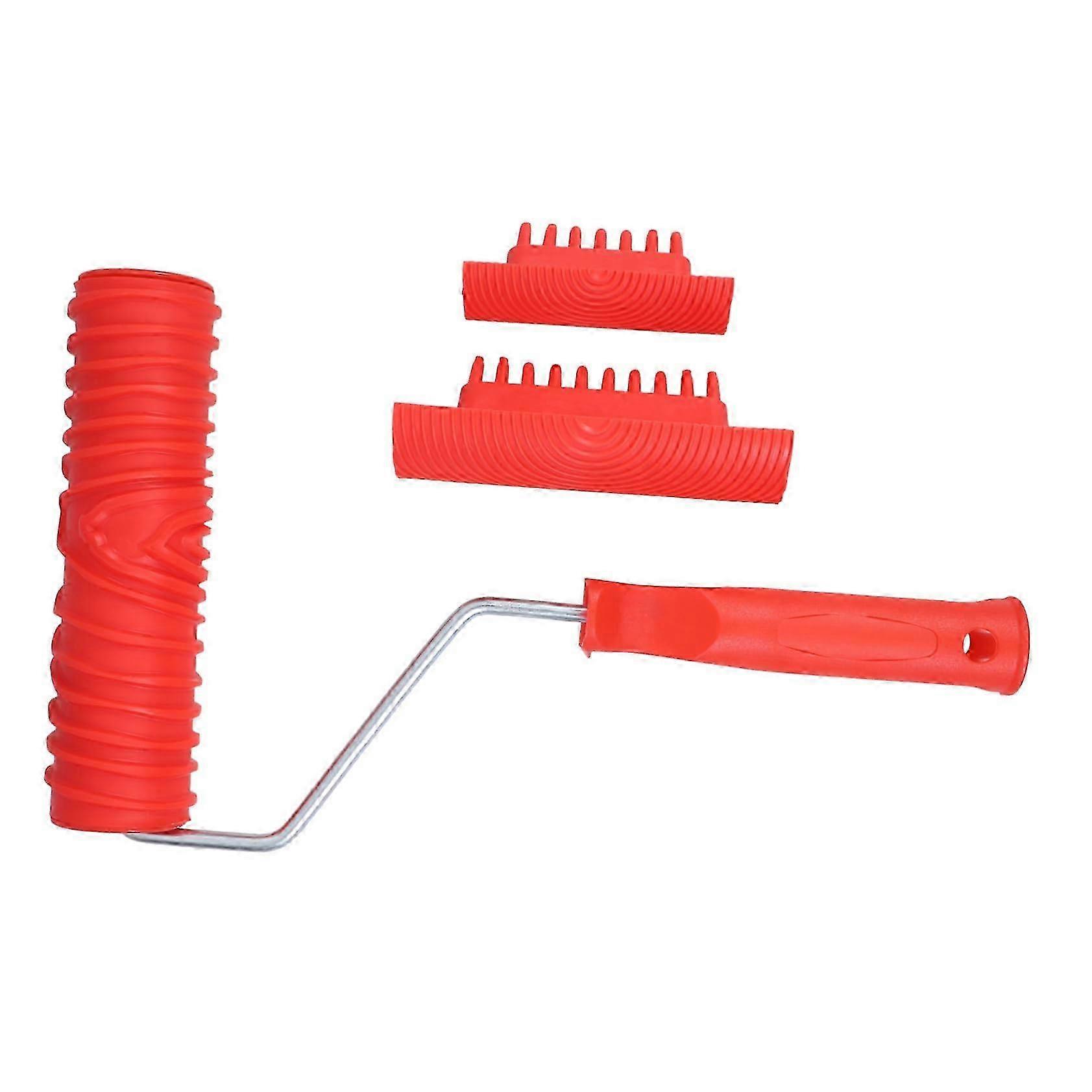 1 Set Wood Graining Tool for Painting Texture Rollers Staining Pattern Professional