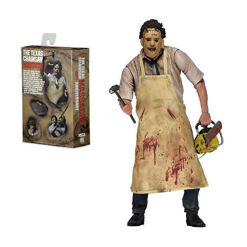 NECA Texas Chainsaw Massacre Leatherface 40th Anniversary Edition Doll Model