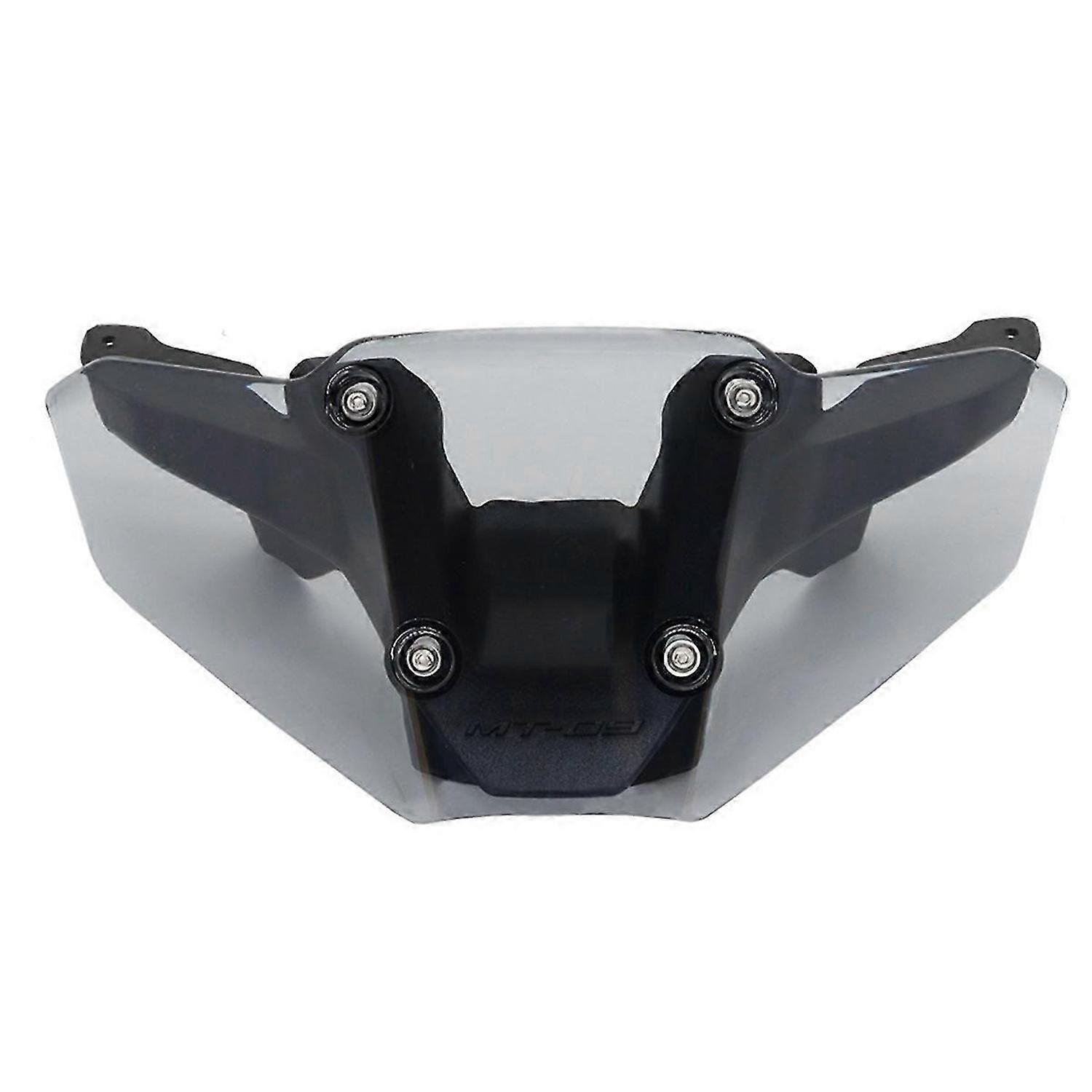 For Motorcycle Windscreen Wind Deflector Kit Accessories ,Grey