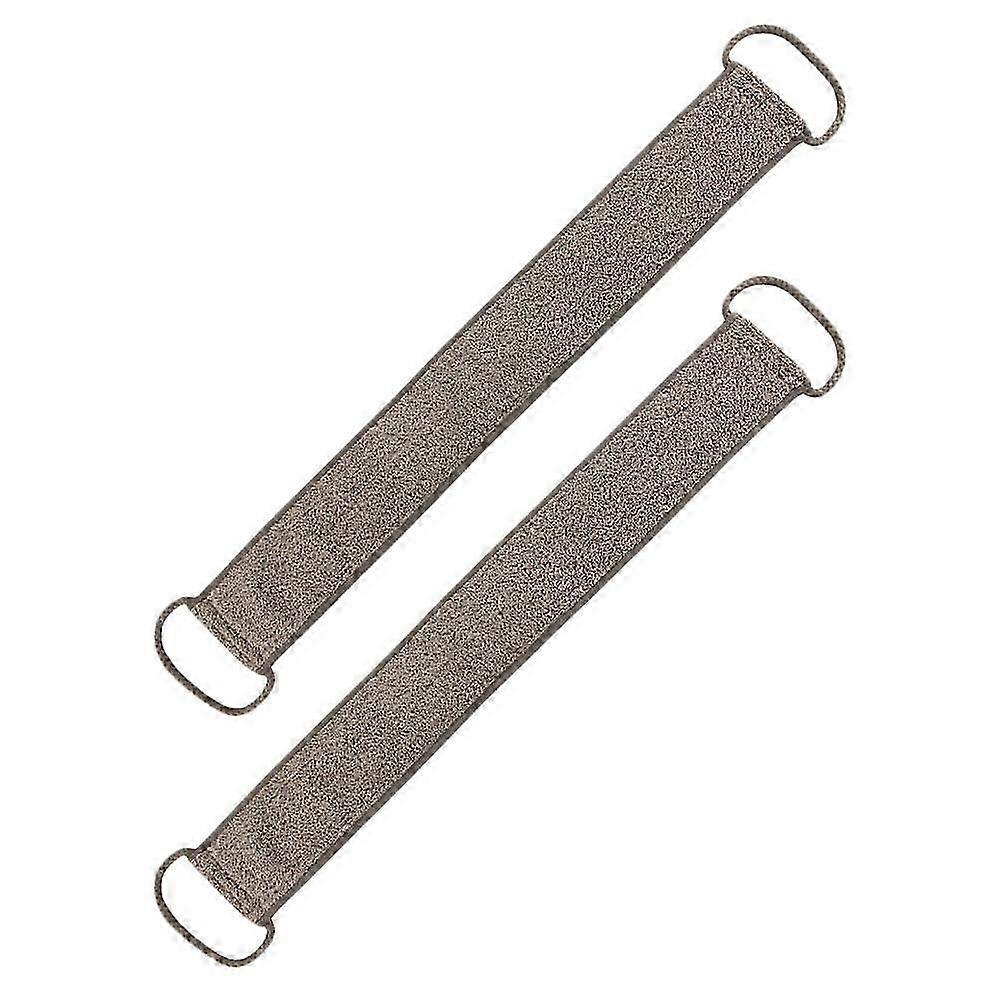 2pcs Exfoliating Back Scrubber Bathing Scrubber Strap Deep Skin Remover