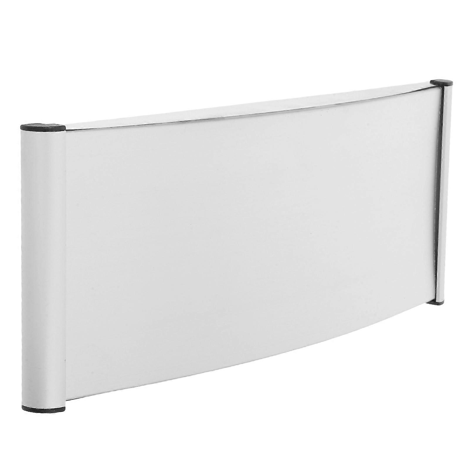 Curved Sign Holder Metal Name Tags Appearance Diy Doorplate 1Set