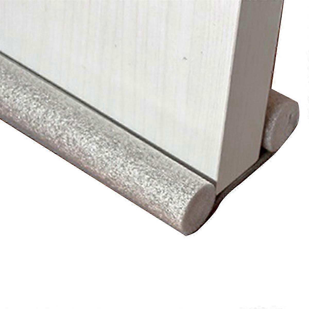 Windshield Door Bottom Protection Sealing Strip for Sound Insulation - Flexible Windproof Noise Reduction Gray