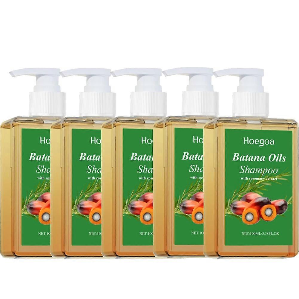 Batana Oil Shampoo with Rosemary Extract, Nourishing & Regenerating, Soft, Volumizing and Fluffy, Reduce Hair Loss Shampoo for Men & Women