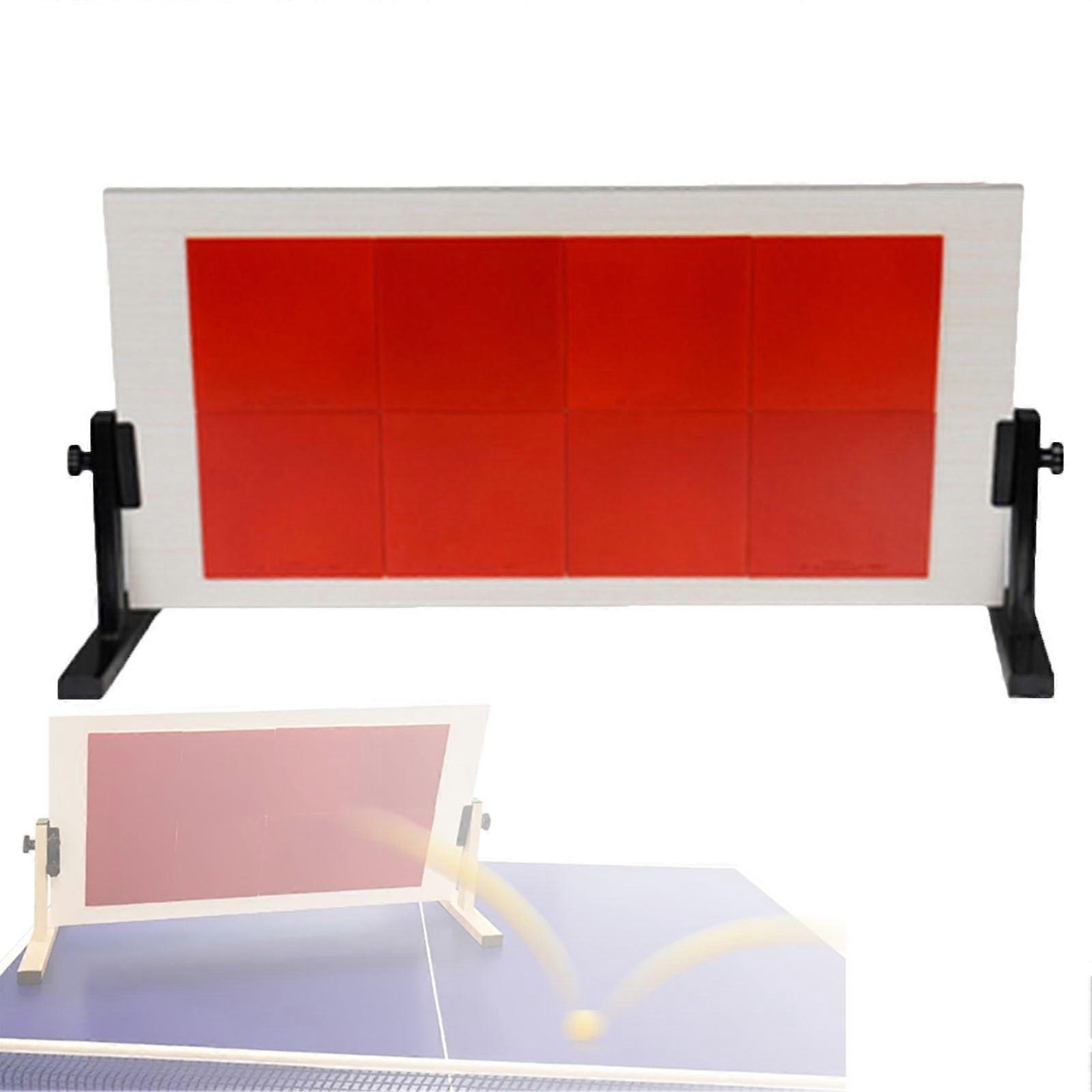8 table tennis rebound boards, 360° adjustable worktop sparring board