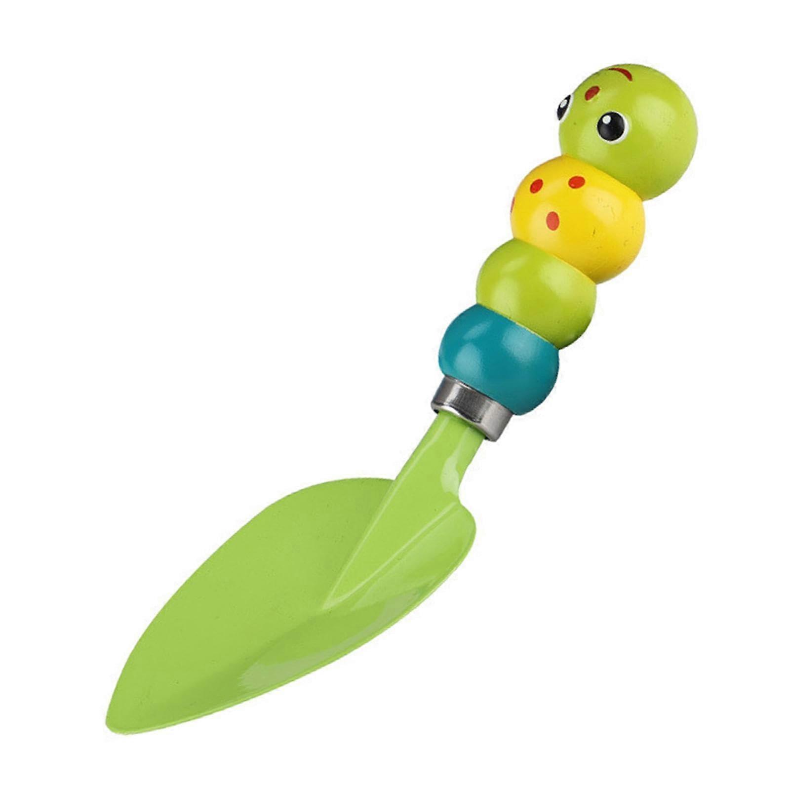 Mini garden shovel for boys and girls, suitable for playing in the sandbox, pointed.