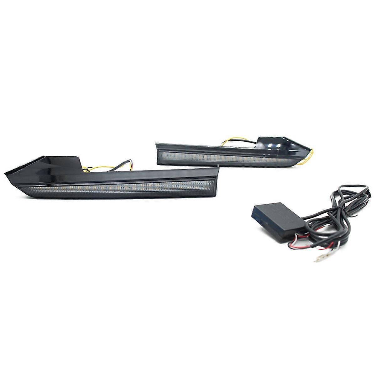 DRL LED Daytime Running Lights for 2012-2015 Bumper Lights Headlights Lower Grille Trim Light