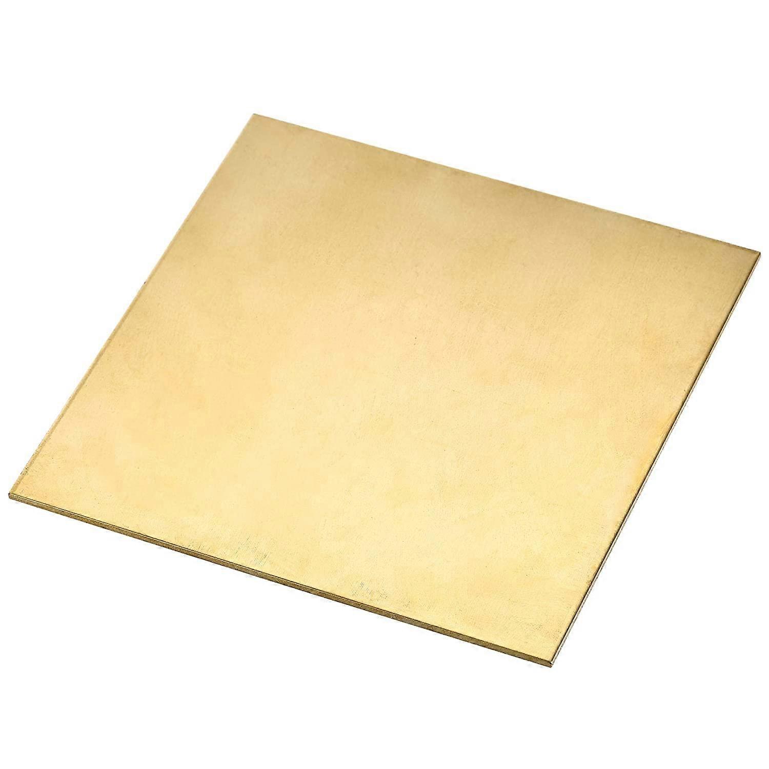 H62 Brass Blade 100 x 100 mm, Industry Processing Create Configurations Experiment Workplan Plate / 1 mm 1Mm