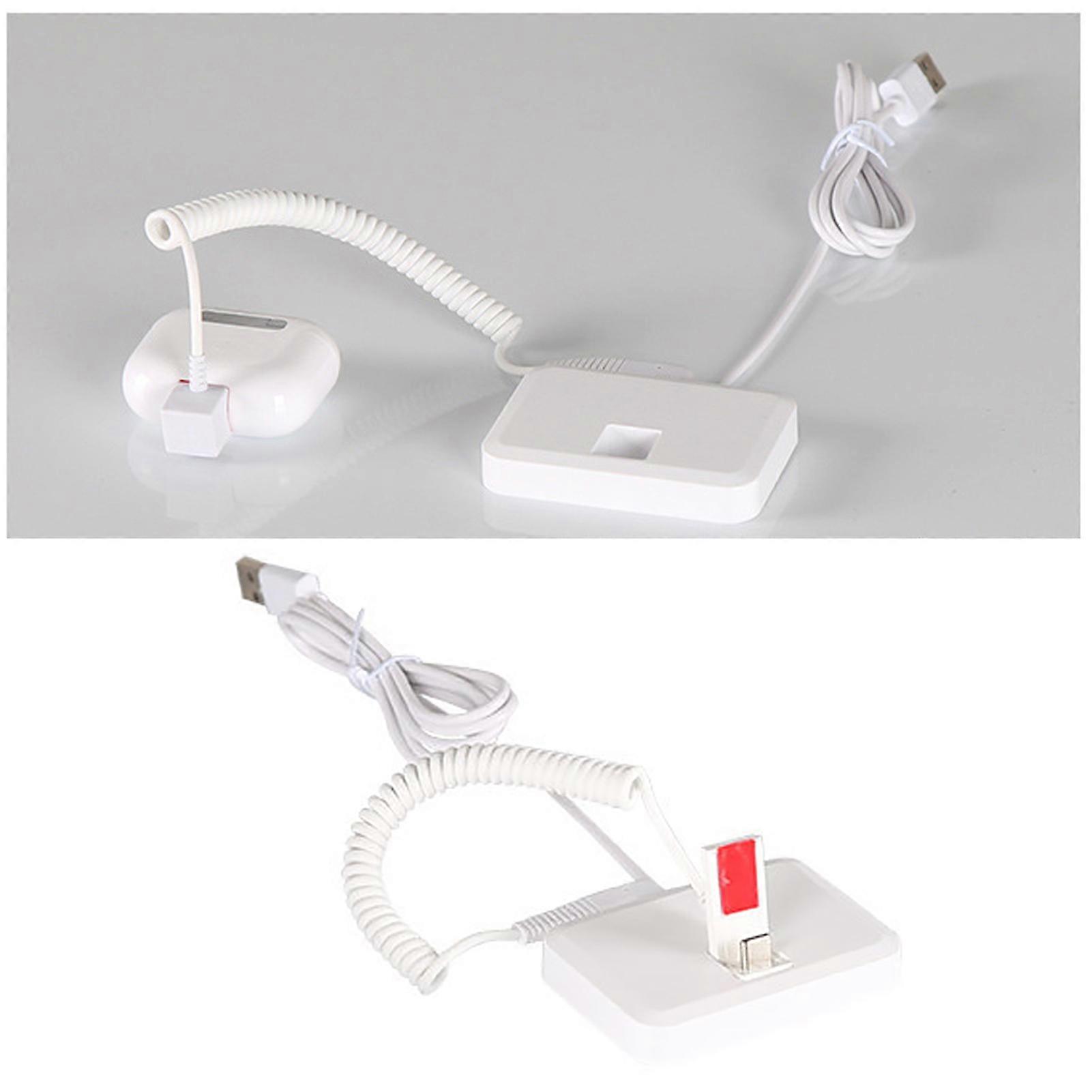 Anti Theft Display Stand 2 in 1 Safe Charging Firm Connection Anti Theft Security Display Holder for Phone Tablet