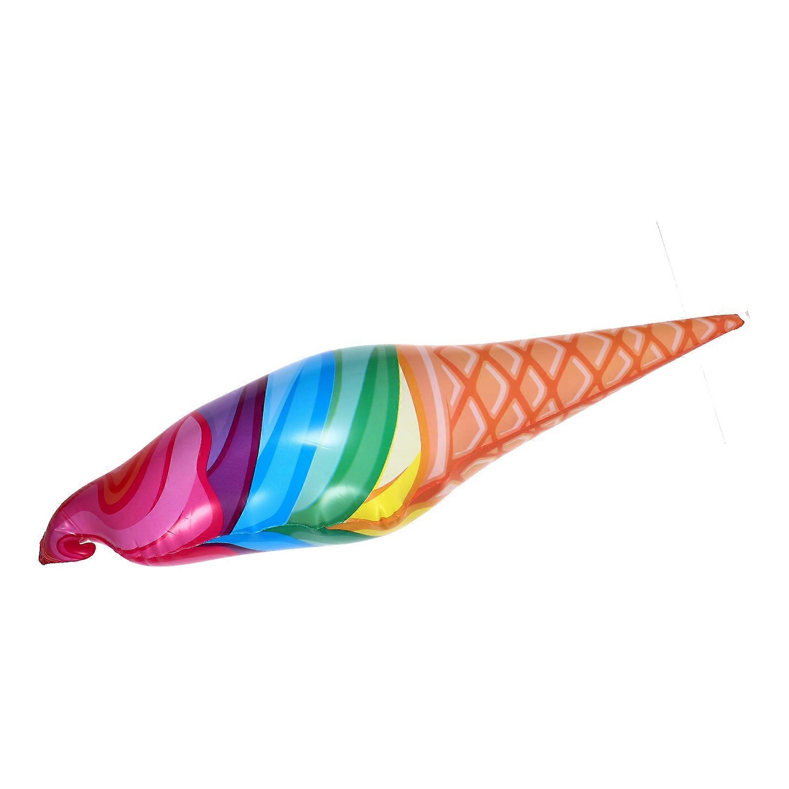 Inflatable Ice Cream Prop Multi Party Prop for Decor Made of PVC with Reusable Design