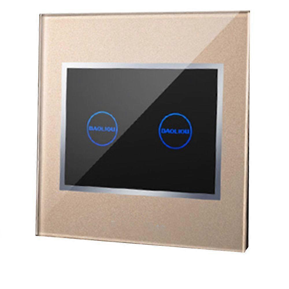 Murs deux contrôle de facturation sans fil intelligent tactile panneau de commande à distance