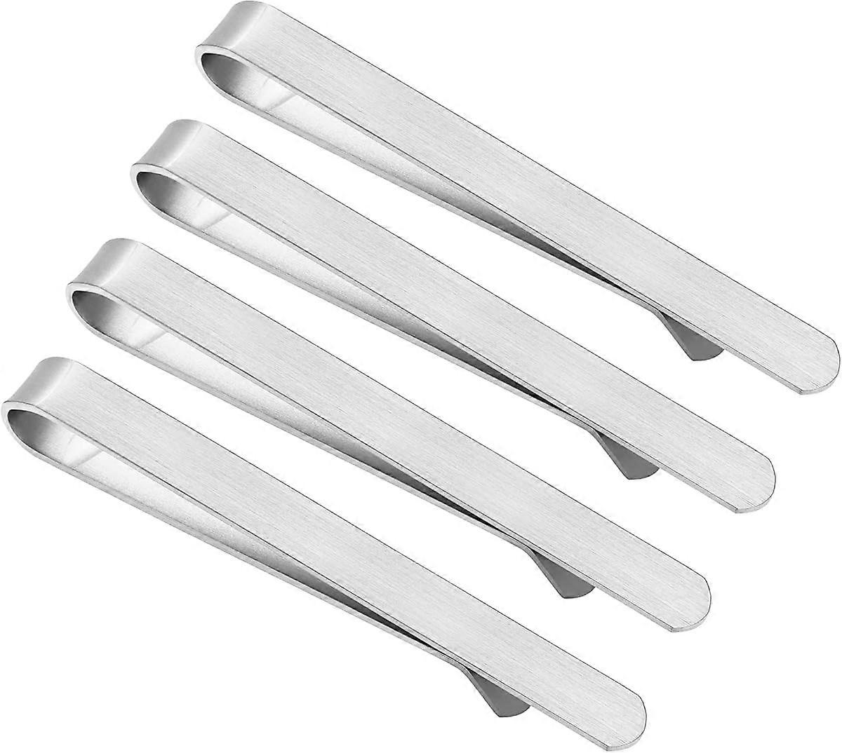 Tie Clips for Men in Gift Box, Tie Bar Clip Set for Mens Regular Tie