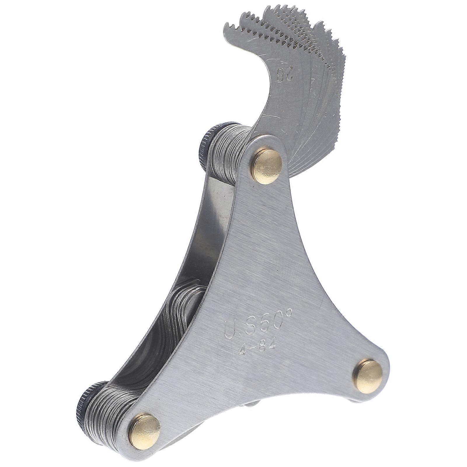 Stainless Steel Thread Gauge Internal Thread Measurement Engineering Technicians 1Pcs