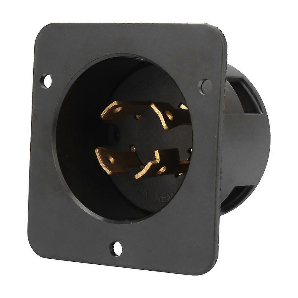 NEMA L14-30C 4-Hole Socket Plug 30A - UL Listed Industrial Generator Plug