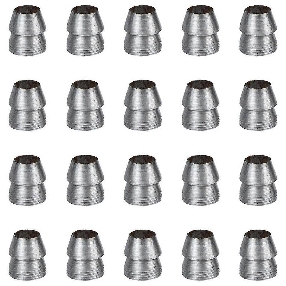 20Pcs Round Handle Wedges Iron Axe Wedges Replacement Axe Handles Wedges Metal Axe Wedges