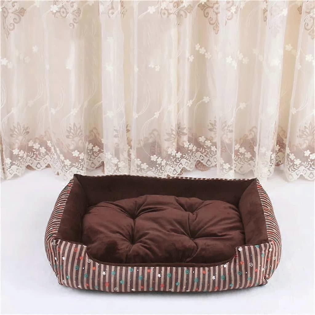 Waterproof Winter Hut: Cozy and warm dog bed for large pets and cats – soft fleece nest, ideal for cold weather (Color: D, Size: 80 x 61 x 13 cm)