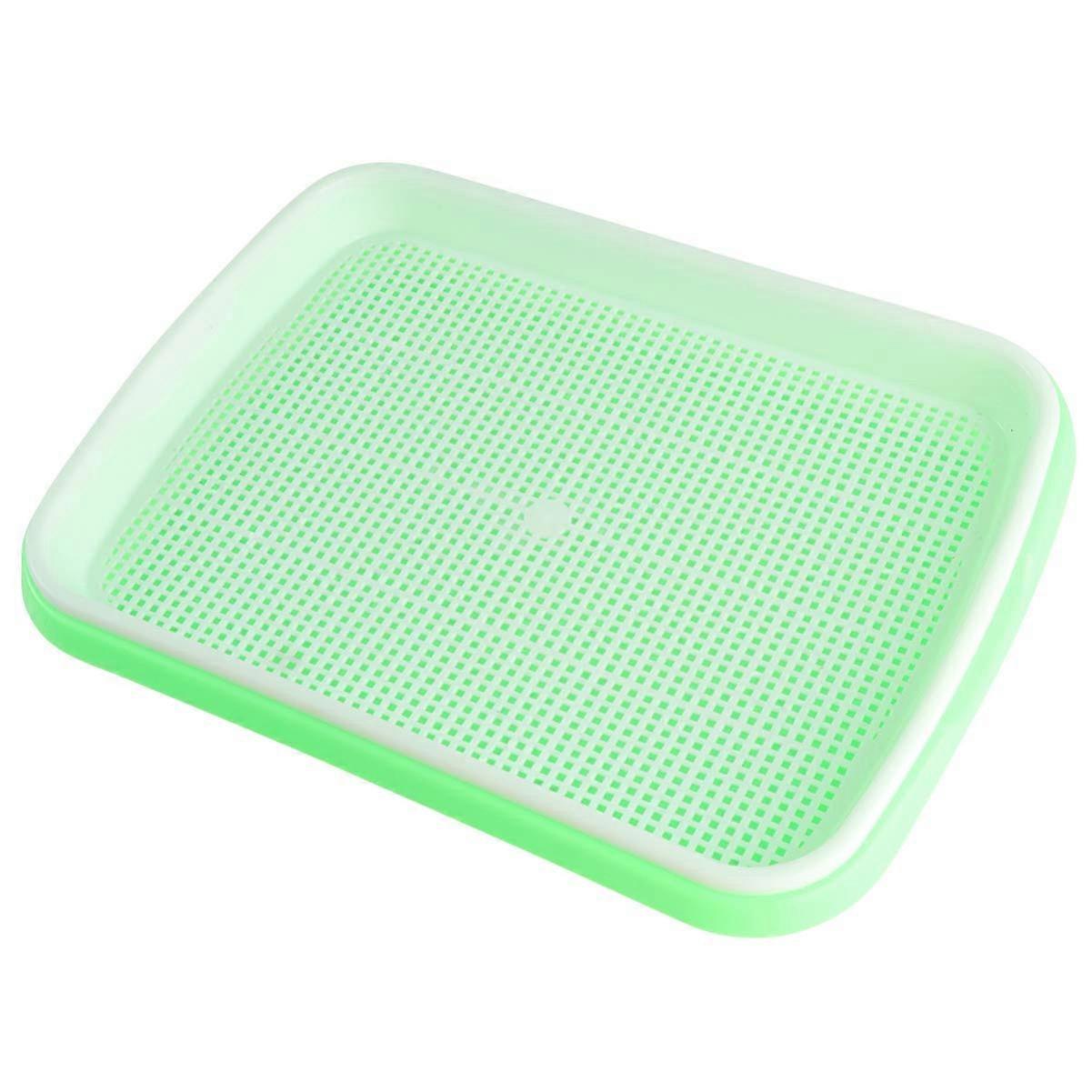 Multifunctional Propagation Set for Sprouts, 2Piece Sprouter Tray for Wheat Grass