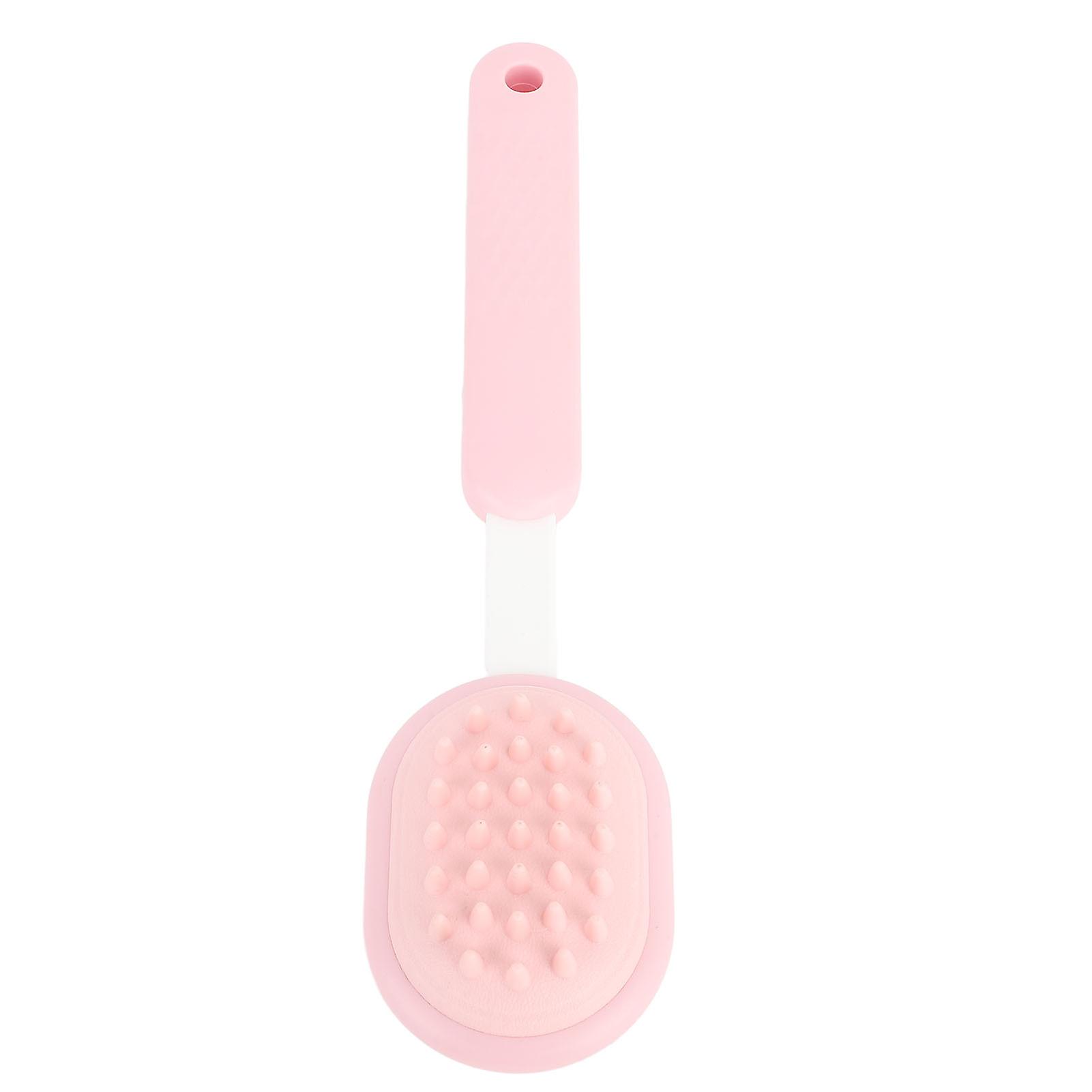 Silicone Massage Hammer Long Handheld Telescopic Body Relaxation Double Sided Manual Back Knock Massager