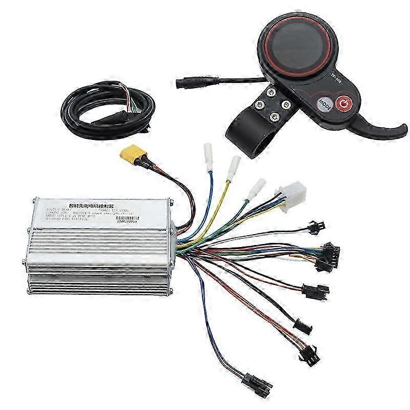 48v 25a electric scooter controller dashboard kit with tf-100 display for scooter parts