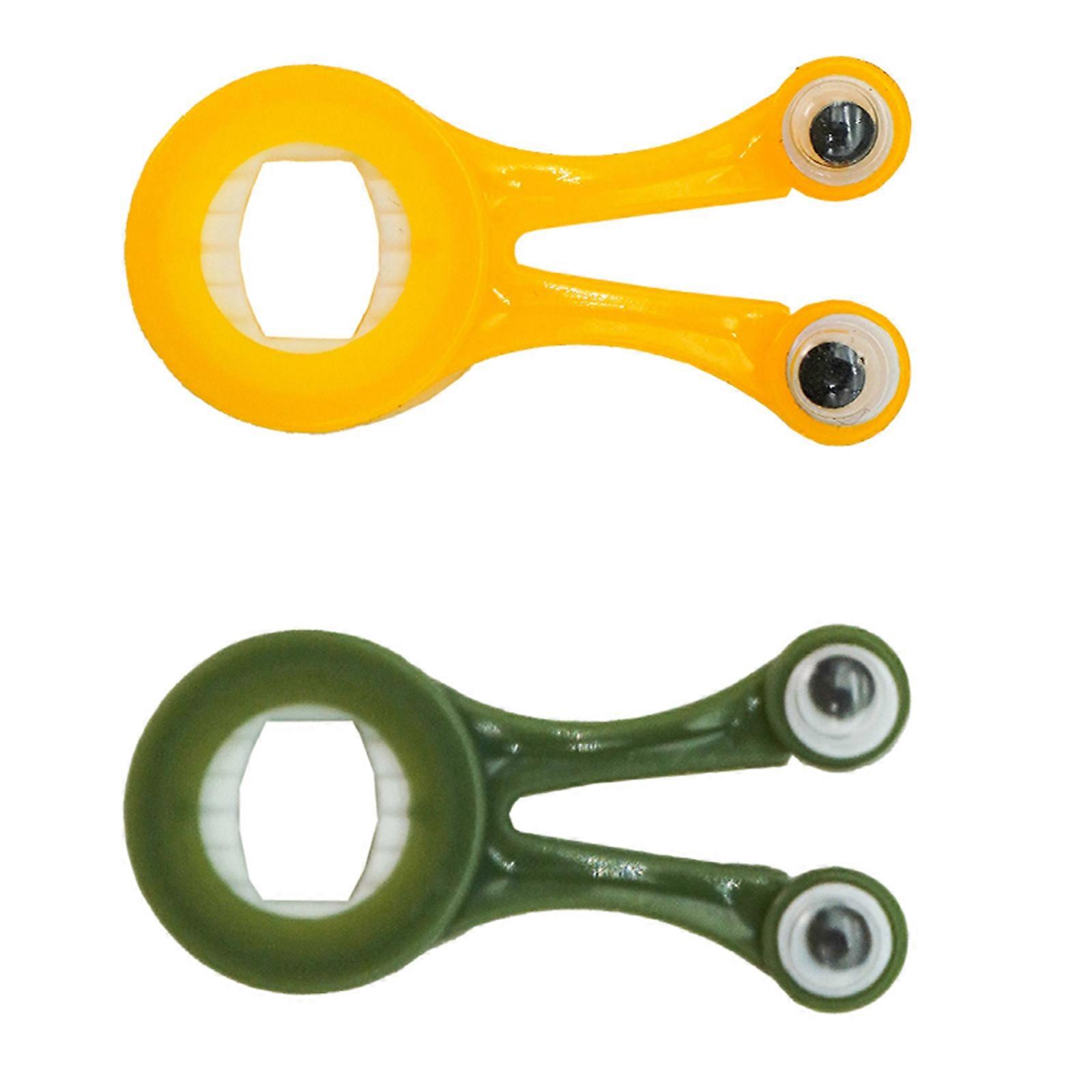 2Pieces Convenient Snail Computer Risers Ergonomic Designs Enhances Postures Support for Workstations Multicolor