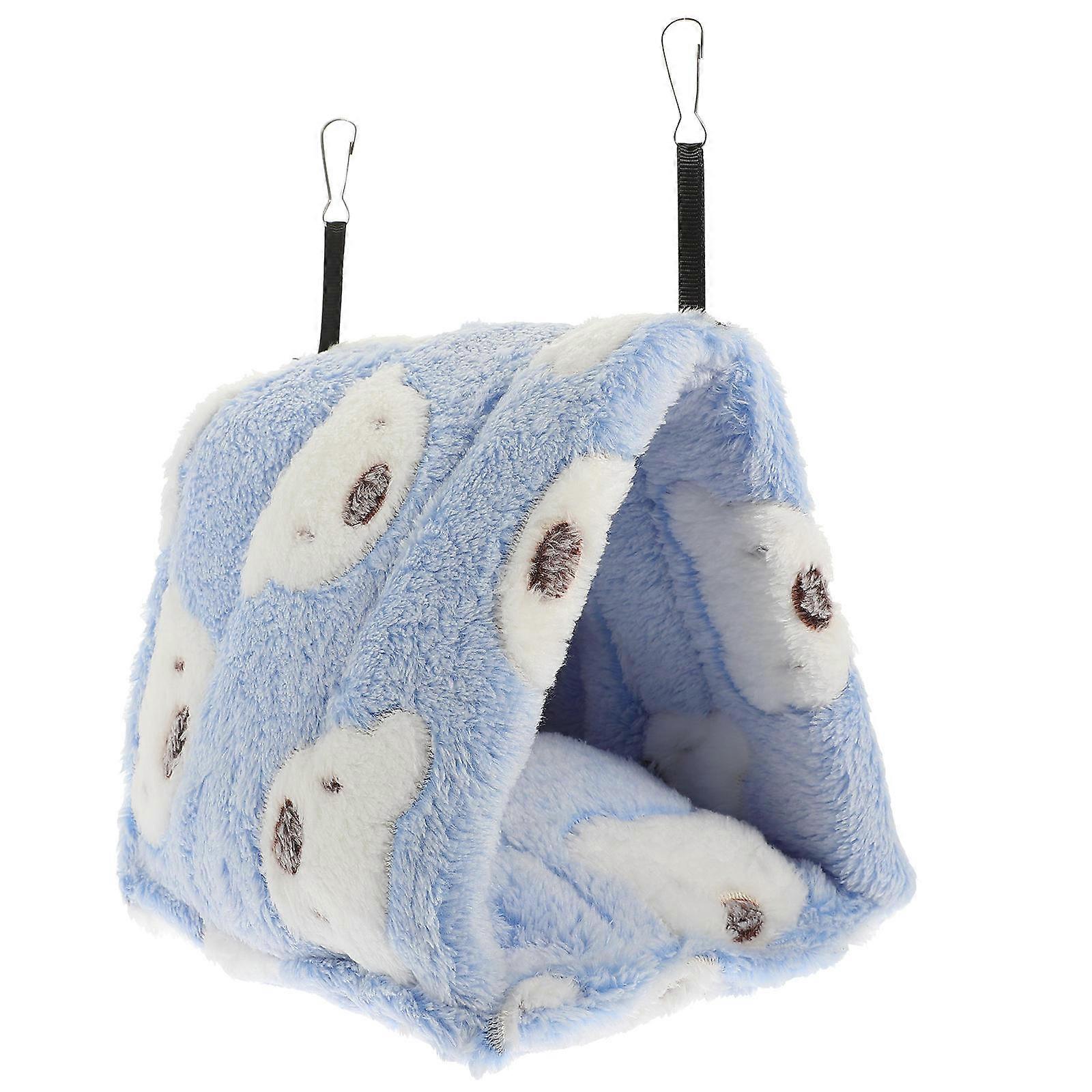 Hamster Beds Cotton Sleeping Nest Pet Owners Round Shape Cold Winter 8.7×8.3×6.7in 1Set