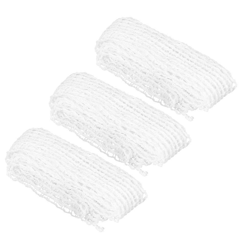 Butcher Wrapping Net Woolen Yarn White 100.00X4.50X1.00cm Shop Use 3Pcs