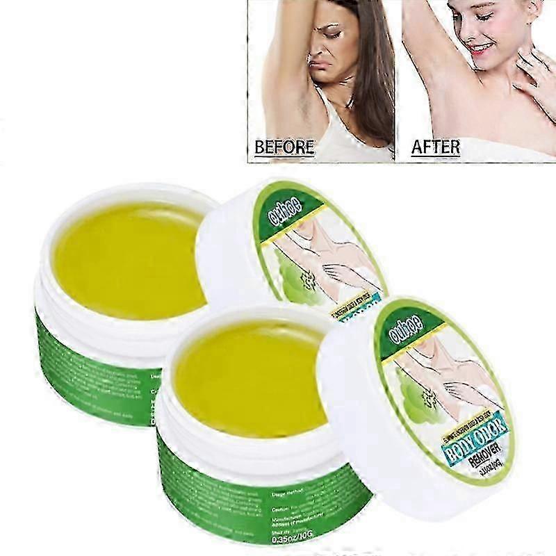 2x Spray d’élimination des odeurs d’aisselles Anti-transpirant Déodorant Odeur de brume corporelle Non collant Enlever Rafraîchissant Pied Sec 10g