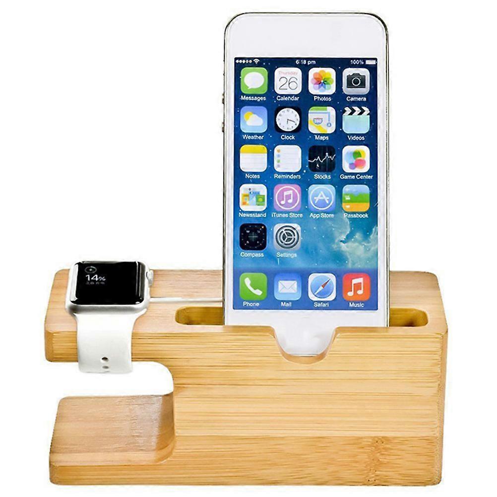 Charging Stand for Multiple Devices Beige Color 14.2 x 5.9 x 6.1 cm Size 1Pcs