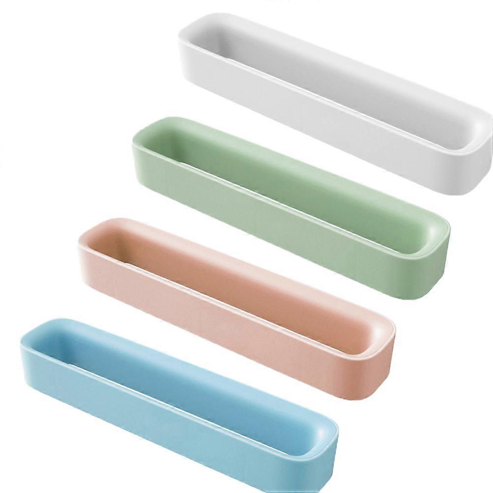 Wall Mountable Slippers Rack with SelfAdhesive Hooks for Easy Installation Plastic Assorted Color