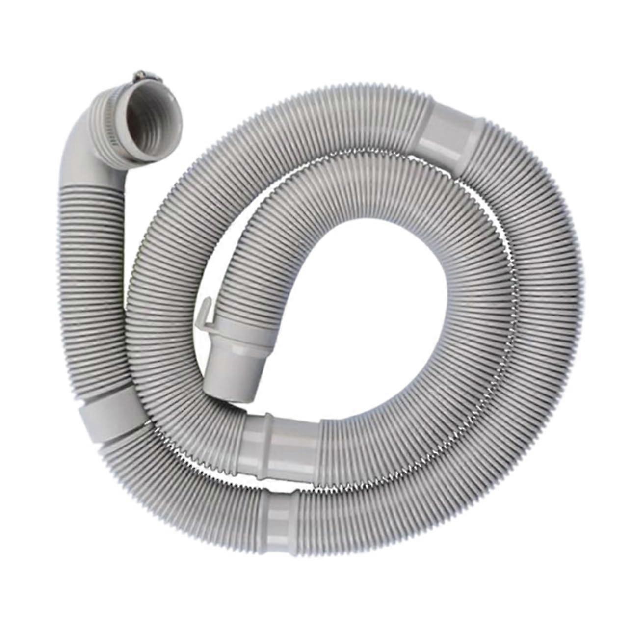 Washing Machine Drain Hose Extension, Silver EVA Material, Compatible With Most Washing Machines