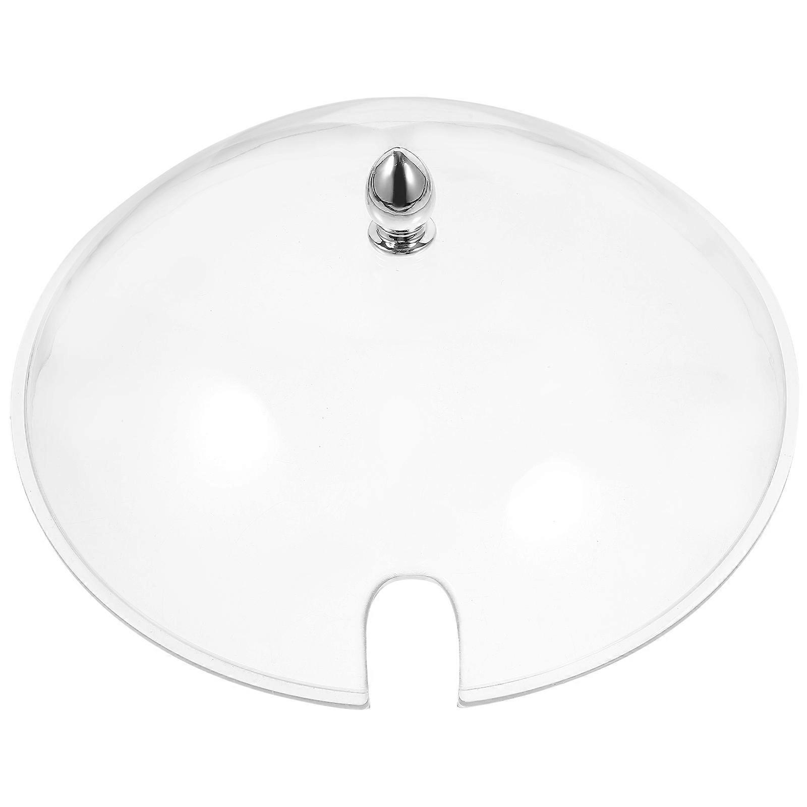 Transparent Acrylic Food cover for Protection Use Keeps Dust Free and Safe Stable and 9.8 Inches