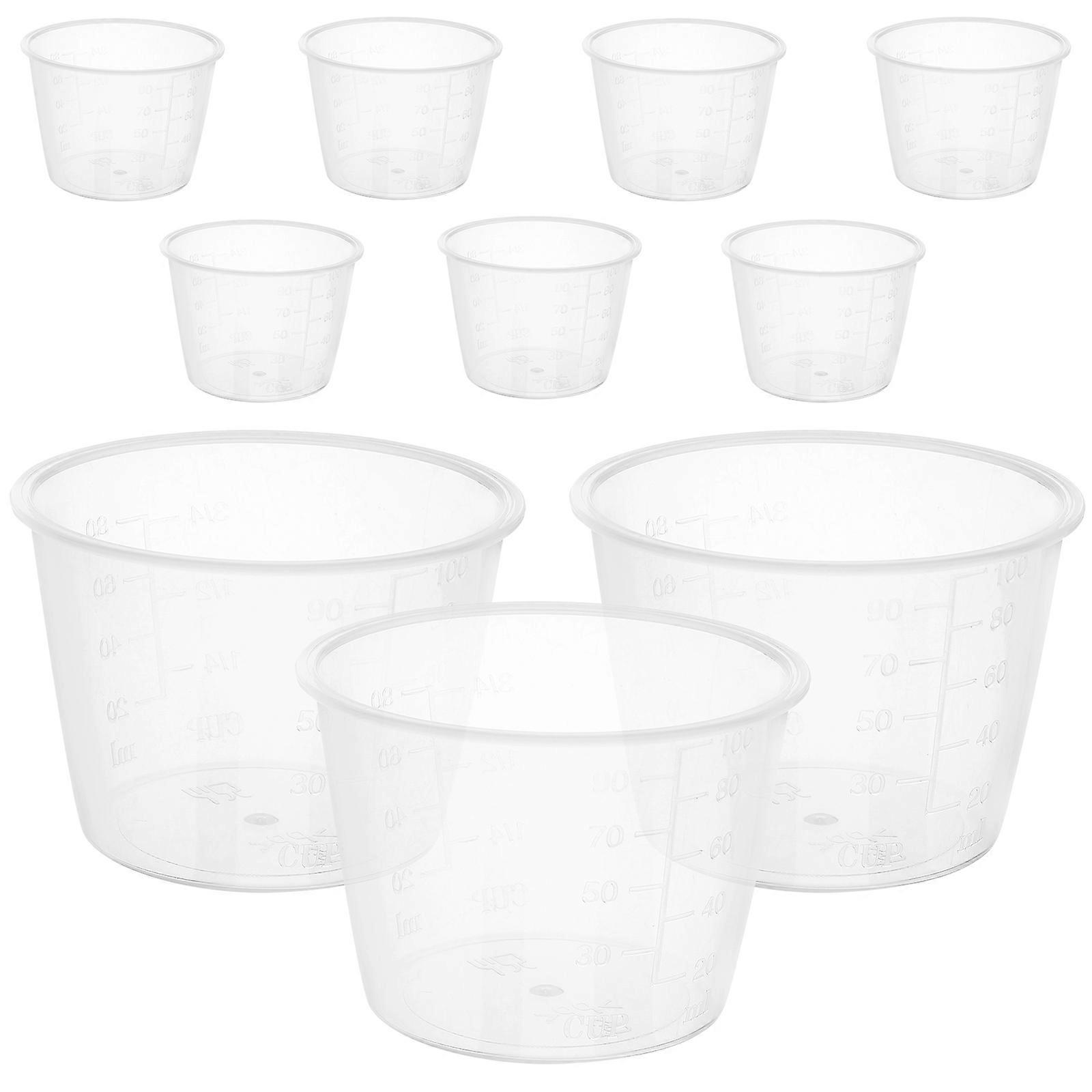 Transparent PP Rice Measuring Cup for Home Use Clear View Easy Storage Suitable for Dry or Liquid Ingredients