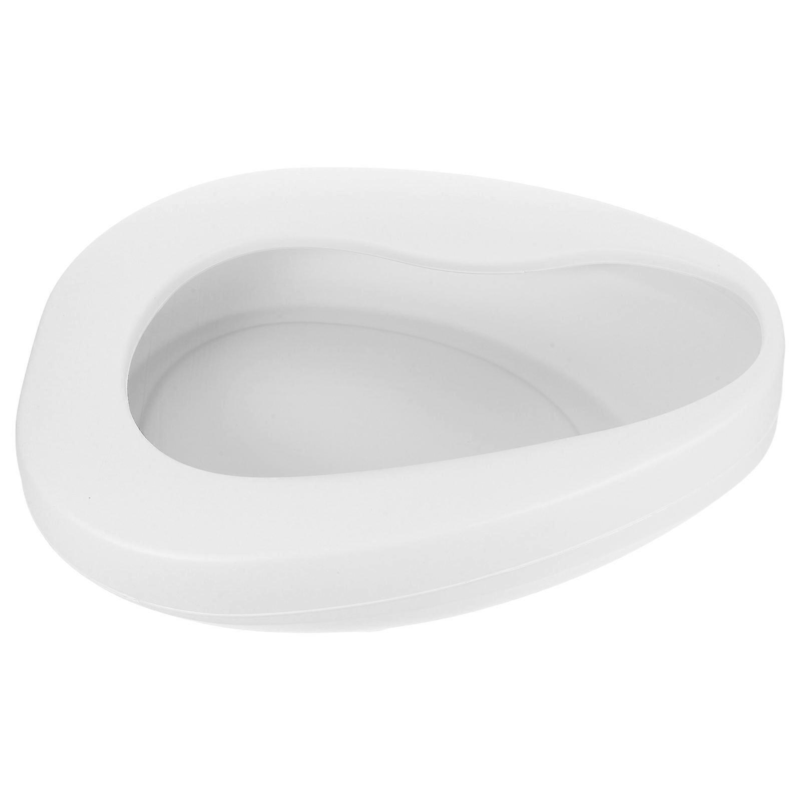 Leak-Proof Portable Urinal Bedside For Bedridden Patients Emergency Use Ergonomic White 1Set