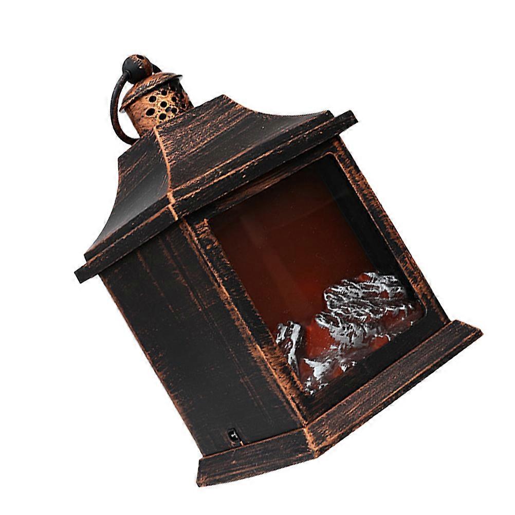 Flickering Flame Light For Halloween Designed As Indoor Props To Enhance Scene Layout 1Pcs