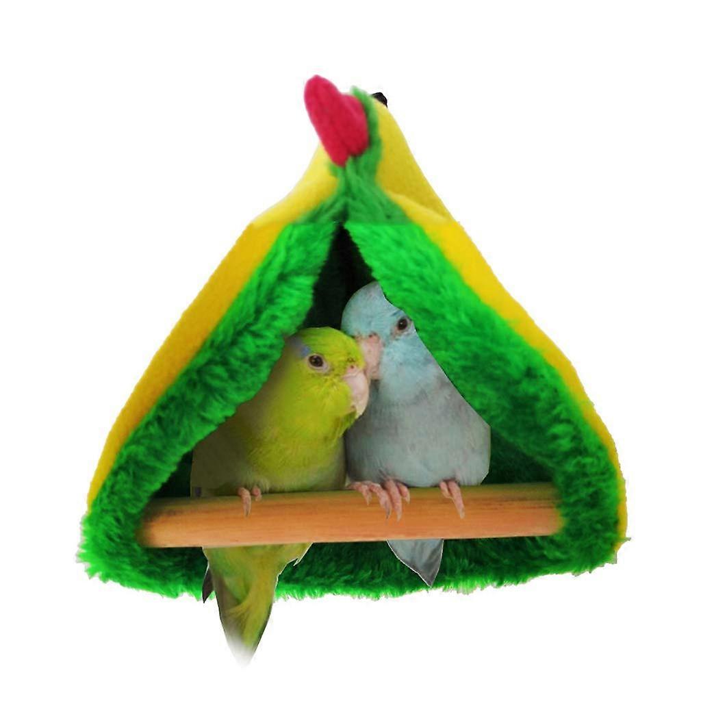 Parrot Hammock Plush Hanging Bed Triangle Cave