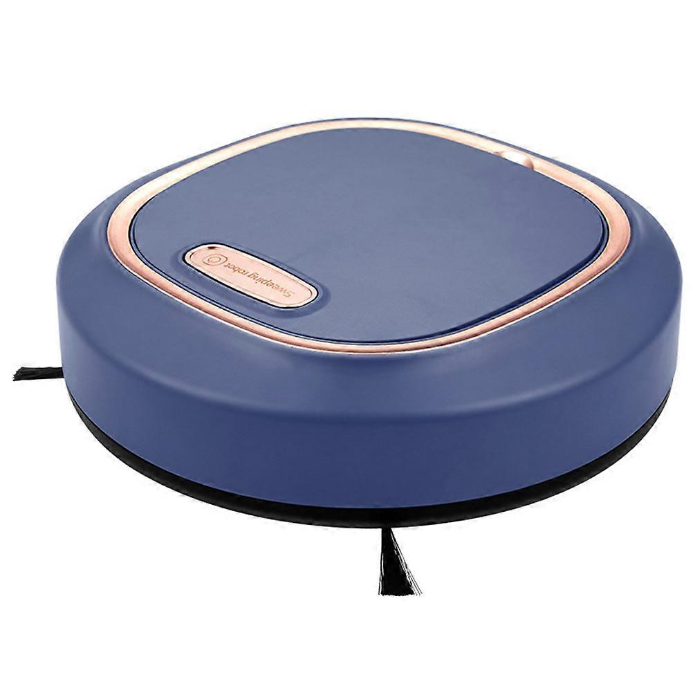 Ultra Thin Automatic Floor Cleaner Robot with Strong Suction for Carpets and Hard Floors, USB Rechargeable