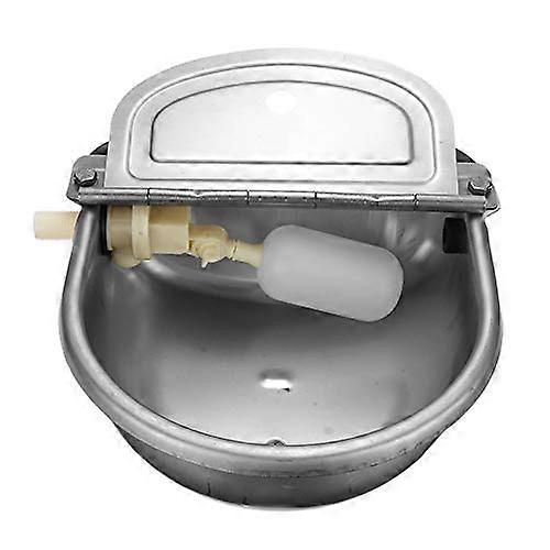 304 Stainless Steel Floating Water Bowl for Horses, Dogs, and Sheep - Automatic Water Dispenser, Durable Design