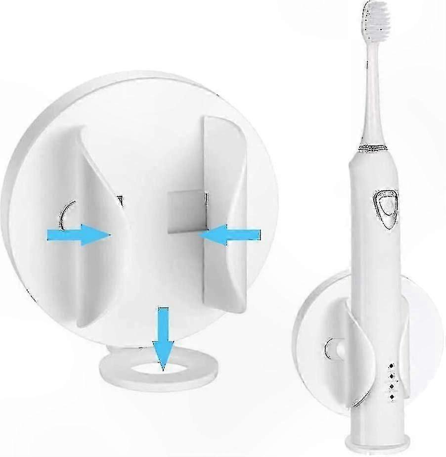 Auto Lock Electric Toothbrush Holder, 2-Pack Gravity Stand with Release Function for Bathroom Use