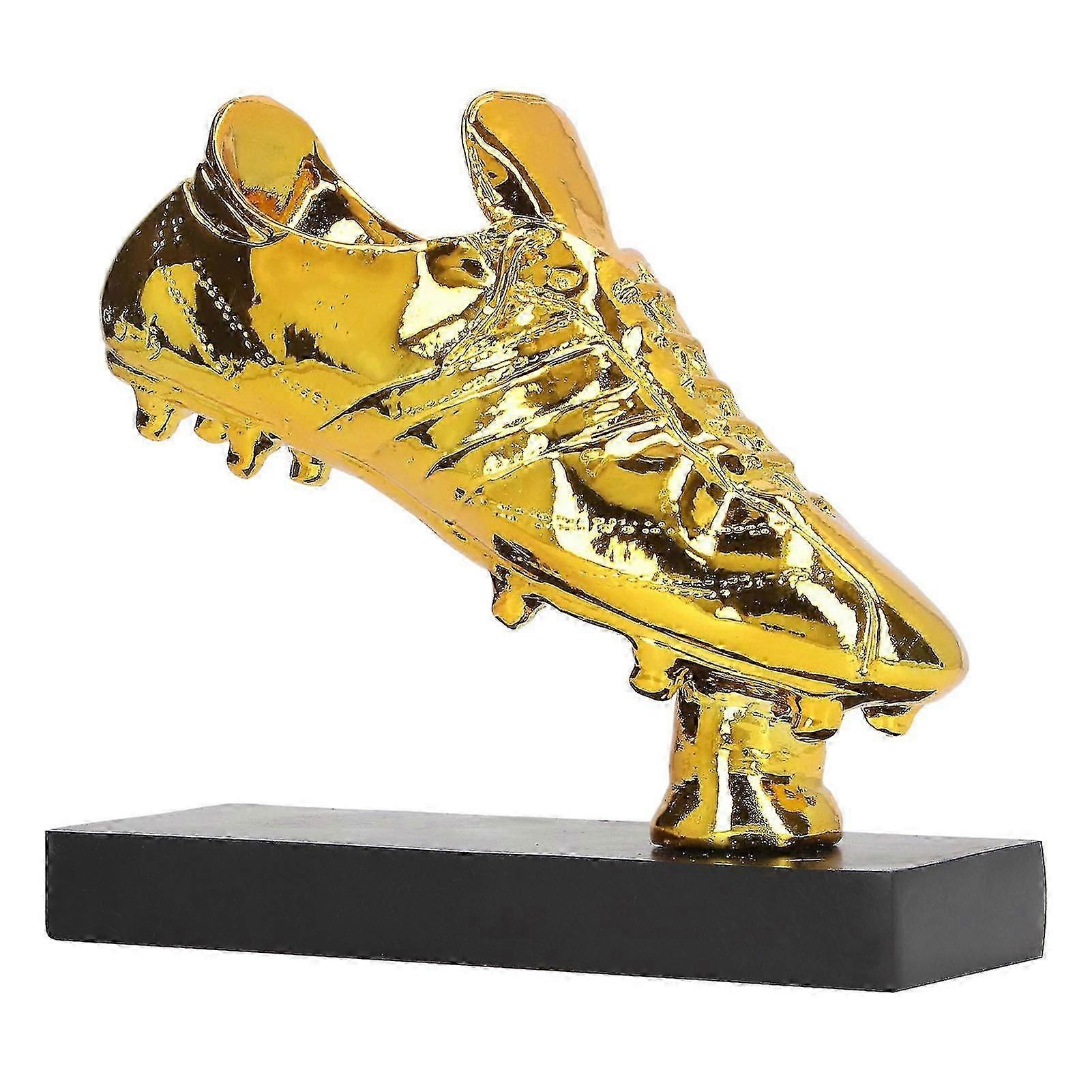 2025 haute simulation résine Golden Boot Trophy Model Replica - Souvenir des fans de football