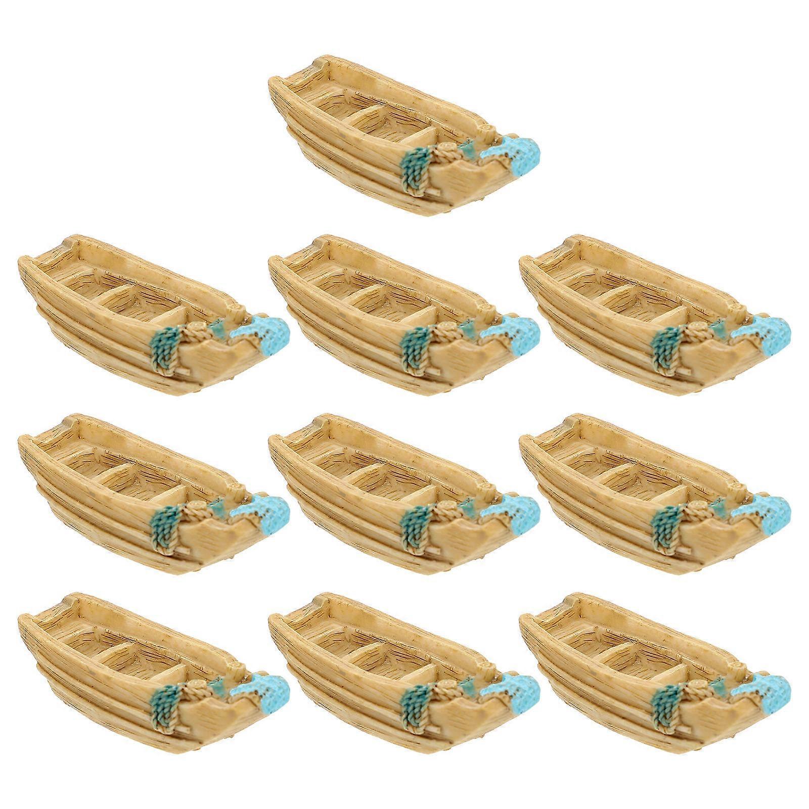 Outdoor Decor Elements, Resin Rafts Adding Charm to Mini Gardens