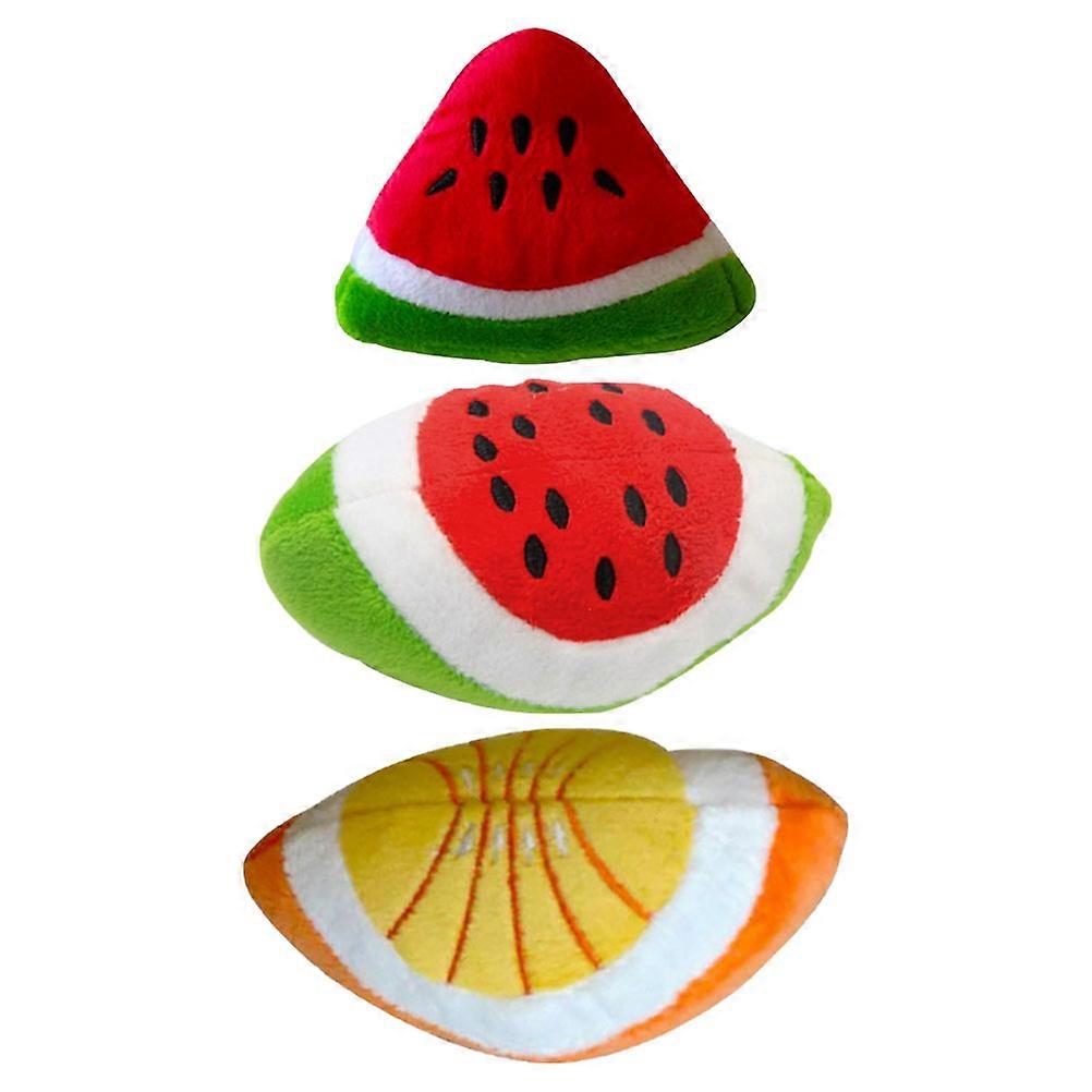 Fruit Dog Toy, Interactive Design for Strong Teeth and Gums