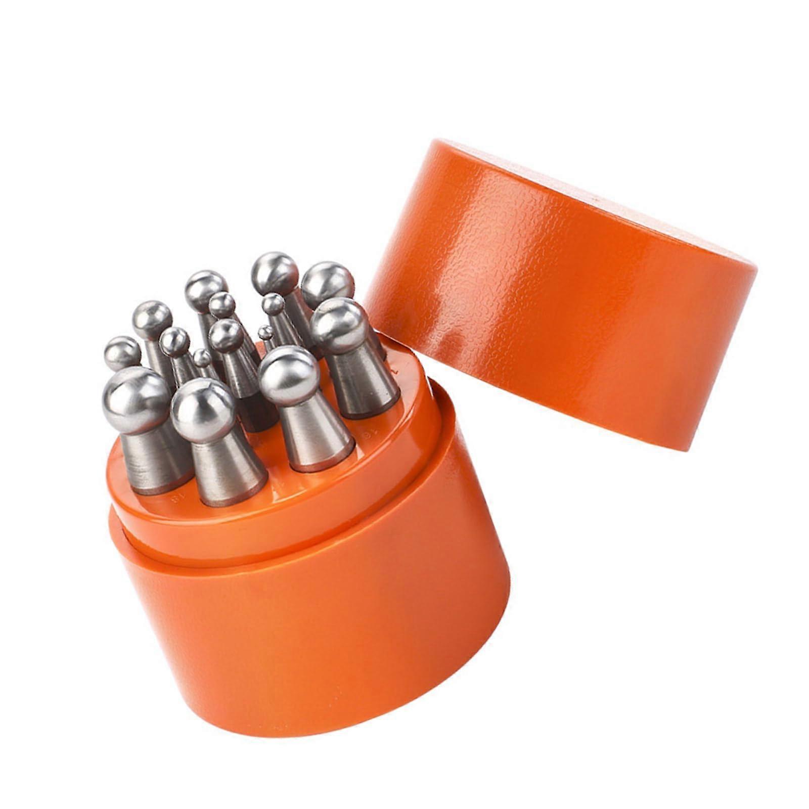 Metal Punch Set for Jewelry Making, High-Strength Steel Tool for Precision Goldsmithing and Craft Projects